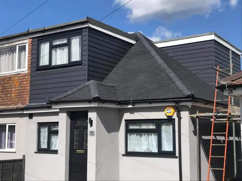 Roof refurbishment after image on a London property by City Building and Roofing Ltd